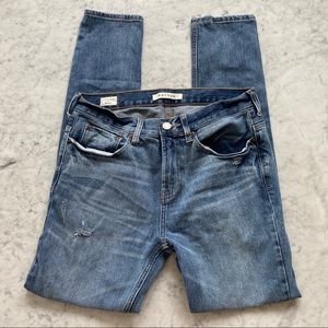 PacSun Men’s Med Wash Ripped Stacked Skinny Jeans. 31 x 32